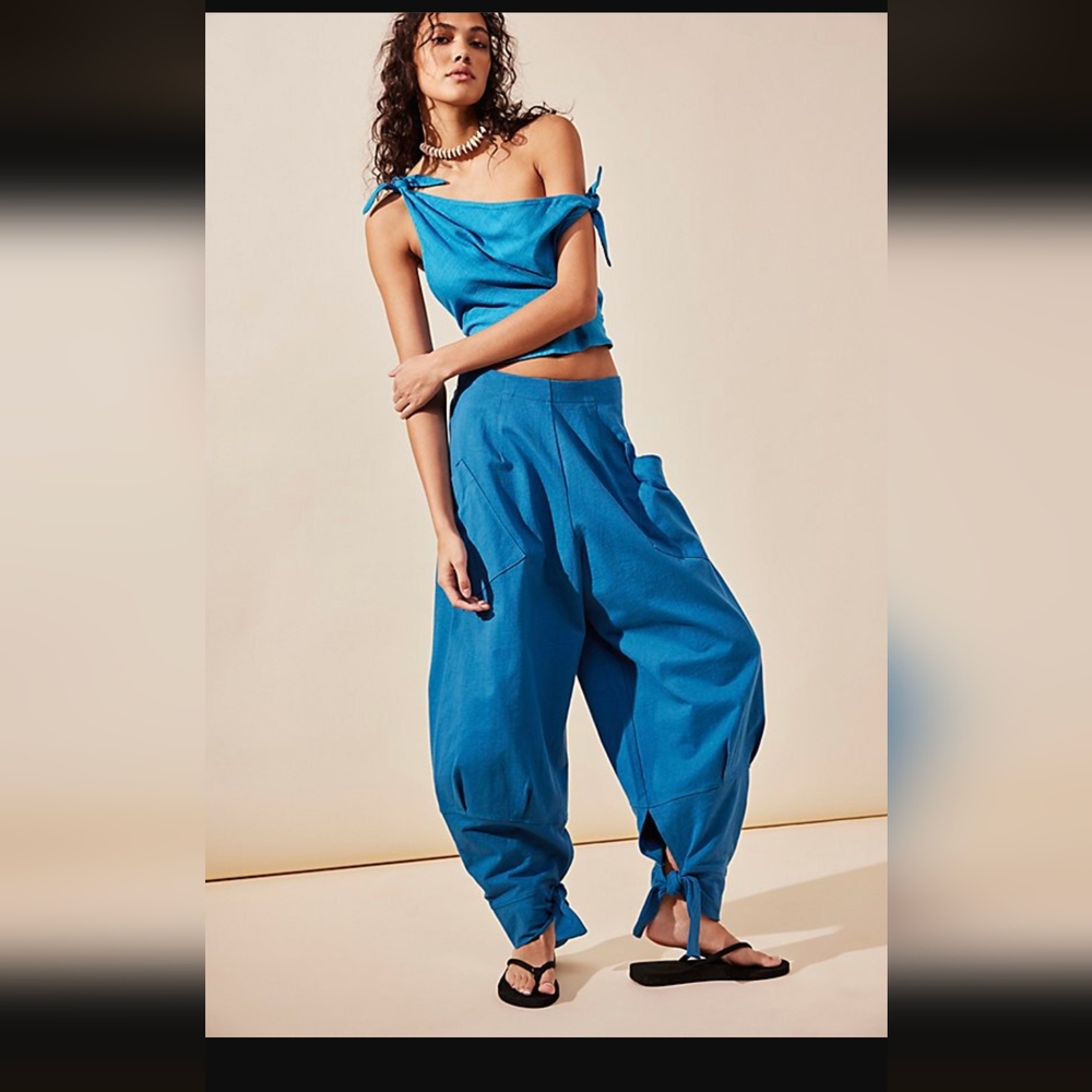Free People Stunner Pants FP Beach Sz XS